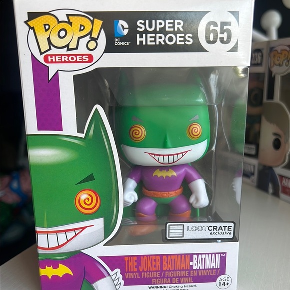 Funko Other - 16 - Funko Pop! Green and Purple Joker Batman Figure